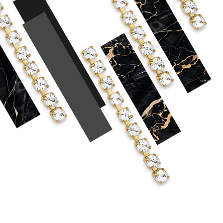 crystal cupchains